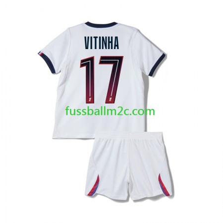 Fußballtrikots Paris Saint-Germain Vitinha 17 Kinder Auswärts Trikotsatz 2026-2027 Fußballtrikots Paris Saint-Germain Vitinha 17 Kinder Auswärts Trikotsatz 2026-2027